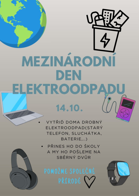 Mezinárodní den elektroodpadu na Destince