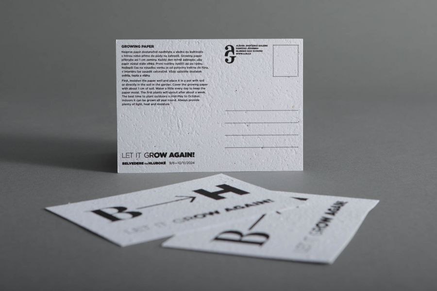 Pohlednice GROW - Mix květů pro včely a motýly