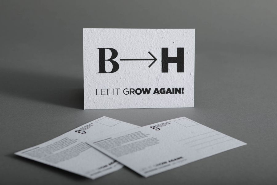 Pohlednice GROW - Mix květů pro včely a motýly