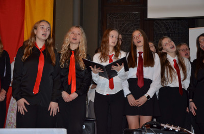 Mendík na zahájení EUREGIO Gastschuljahr 