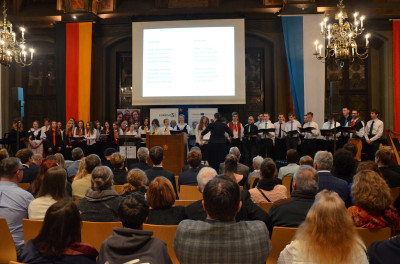 Mendík na zahájení EUREGIO Gastschuljahr 