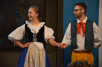 Mendík na zahájení EUREGIO Gastschuljahr 