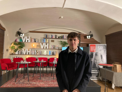 Slavnostní vyhlášení literární soutěže v Knihovně Václava Havla