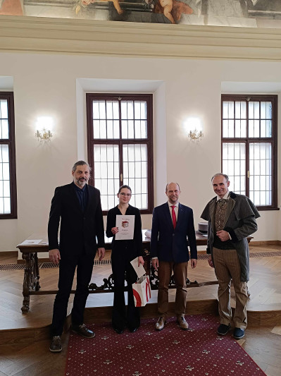 Uspěli jsme v soutěži o historii Českých Budějovic