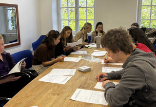 Seminář z psychologie navštívil psychodiagnostickou laboratoř