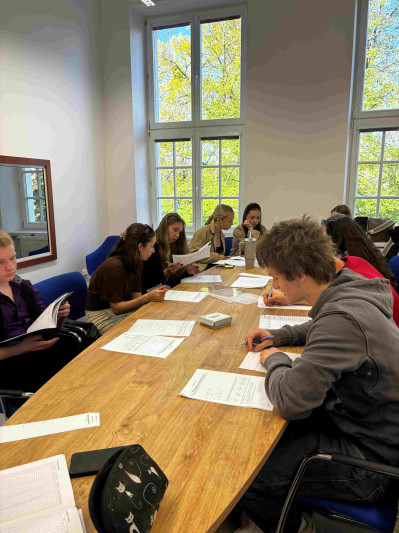 Seminář z psychologie navštívil psychodiagnostickou laboratoř