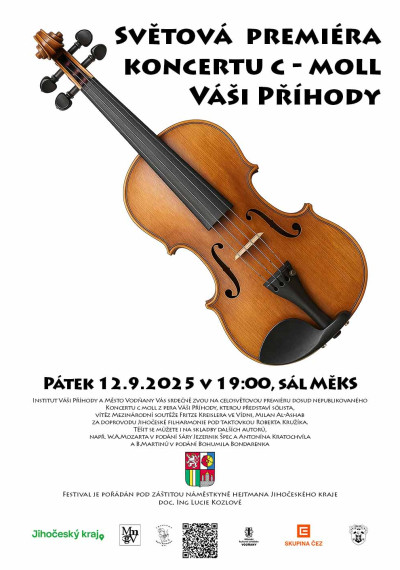 Vodňanské hudební dny | Váša Příhoda: Koncert C moll