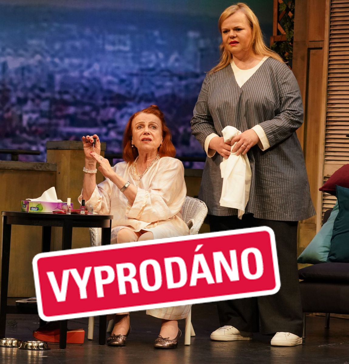 PUSŤTE MĚ VEN! Velké herecké sólo Ivy Janžurové v brilantní komedii.