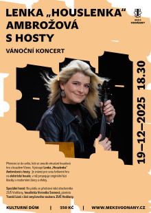 Vánoční koncert: Lenka "Houslenka" Ambrožová s hosty