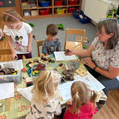 První dny v naší školce