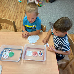 První dny v naší školce