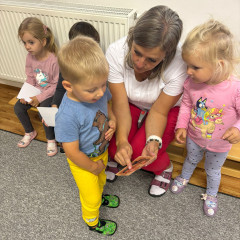 První dny v naší školce