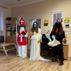 Návštěva Svatého Mikuláše s družinou