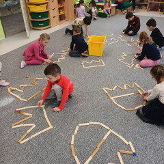 Kytičky -  Bílá paní zima jede na saních /26