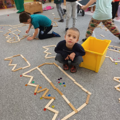 Kytičky -  Bílá paní zima jede na saních /26