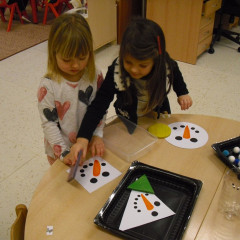 Berušky -  Bílá paní zima jede na saních /26