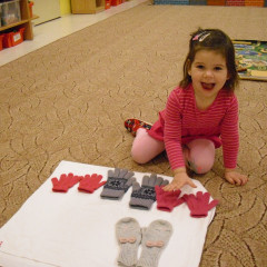 Berušky -  Bílá paní zima jede na saních /26