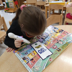 Kytičky -  Bílá paní zima jede na saních /26