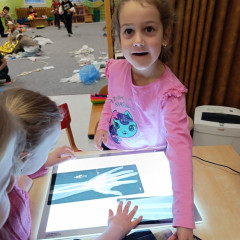 Kytičky -  Bílá paní zima jede na saních /26