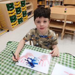 Kytičky -  Bílá paní zima jede na saních /26