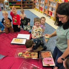 Sluníčka -  Bílá paní zima jede na saních /26