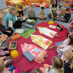 Sluníčka -  Bílá paní zima jede na saních /26