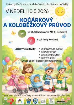 Kočárkový a koloběžkový průvod