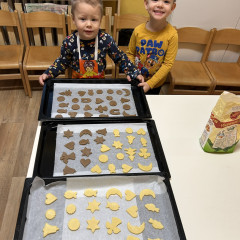 1. třída Pečení vánočního cukroví