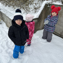 1.třída Hurá sníh