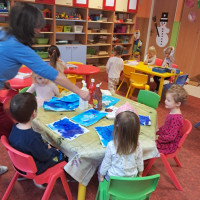 Padá snížek bělounký - 1.tř.