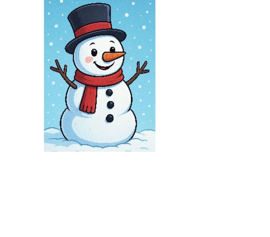 Padá snížek bělounký - 1.tř.