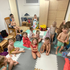 1+2. třída Saunování