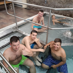 Plavání a vířivka