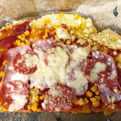 Pracovní vyučování- příprava pokrmů- šneky a pizza z listového těsta