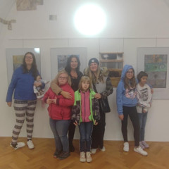 Návštěva výstavy Slunovraty v Domě umění a setkání s autorkou