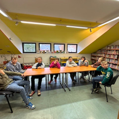 První návštěva knihovny v tomto školním roce