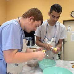 Karbanátky s bramborovou kaší