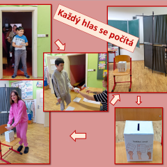 Celoškolní projekt - ,,Volby v demokratické společnosti"