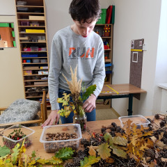 Podzimní tvoření z přírodnin