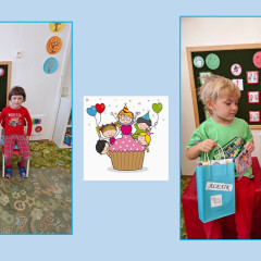 Alexík a Damiánek oslavili narozeniny