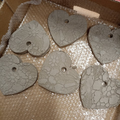 Práce s keramickou hlínou