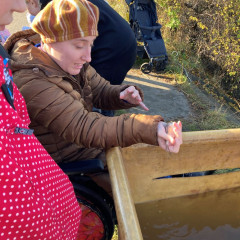 Exkurze na výlov rybníka v Jaroslavicích
