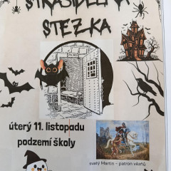 II.ZŠS - strašidelná stezka-listopad