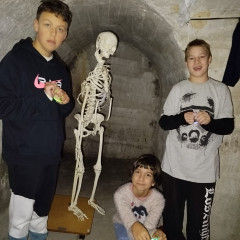 II.ZŠS - strašidelná stezka-listopad