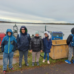 Exkurze na výlov rybníku do Jaroslavic