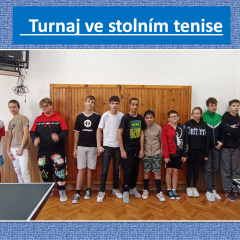 Turnaj ve stolním tenise