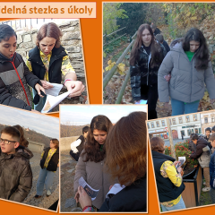 Strašidelná stezka s úkoly