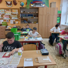 Zimní výzdoba naší třídy
