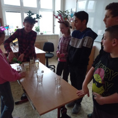 Vánoční besídka v naší třídě