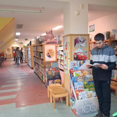 Lednová návštěva knihovny